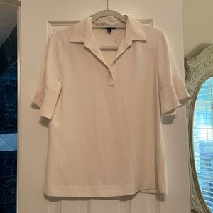 Banana Republic Silky cream colored top